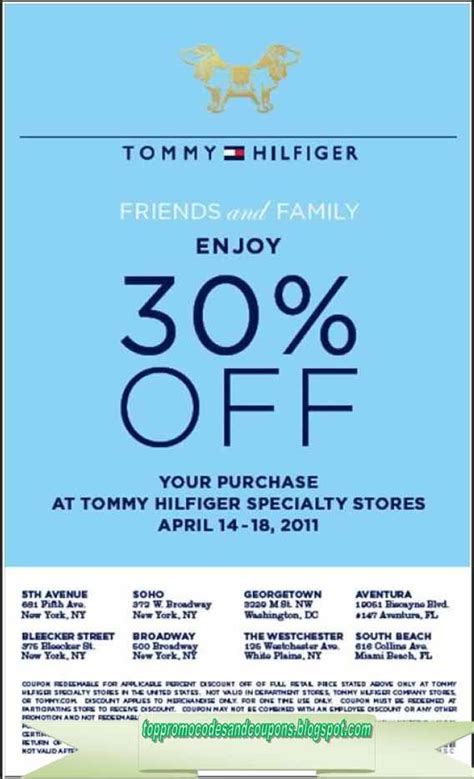 does tommy hilfiger offer military discount|tommy hilfiger promo code 2023.